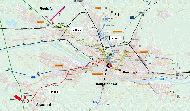 Zug & Eisenbahn Blog Die neue Strassenbahn von Florenz